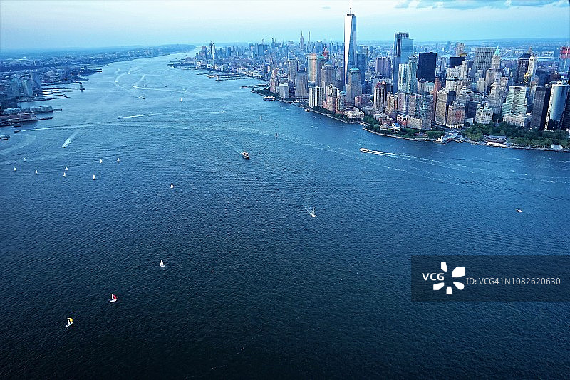 纽约港图片素材