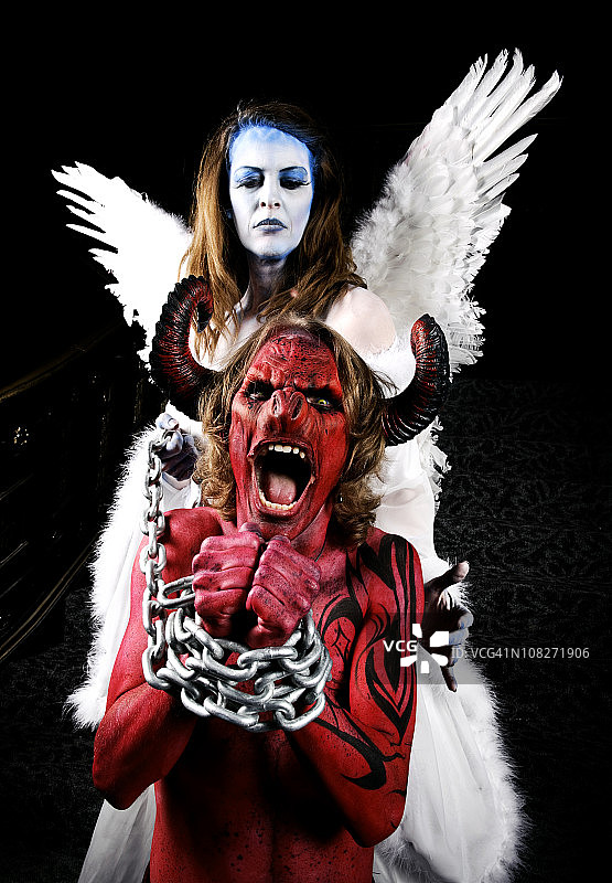 善与恶图片素材