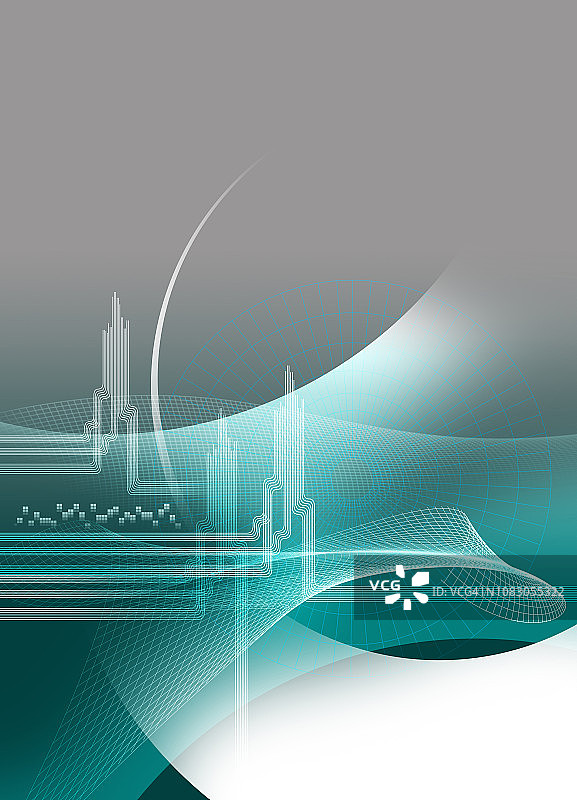 抽象图形设计封面图片素材