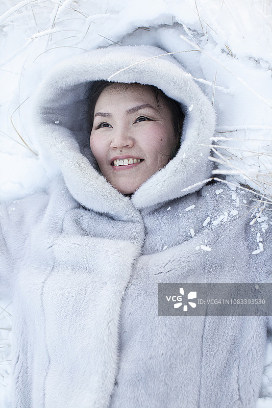 冬季肖像图片素材