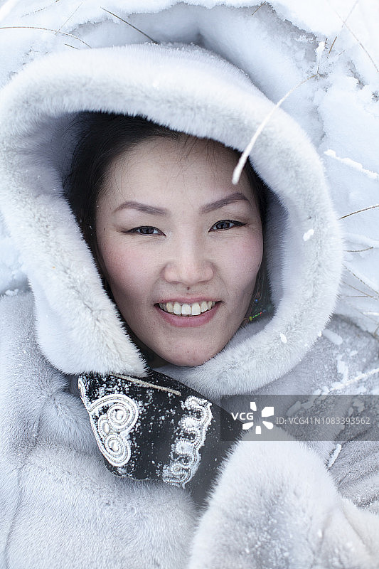 冬季肖像图片素材