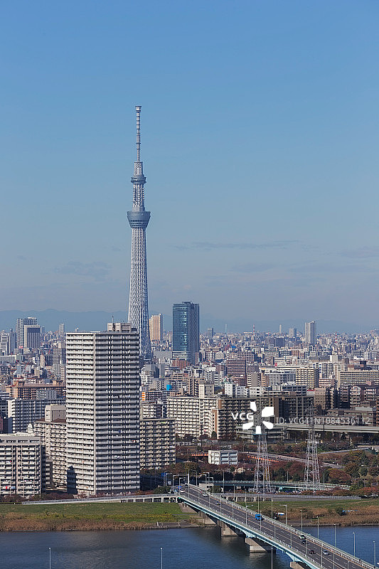 日本东京城市风光图片素材