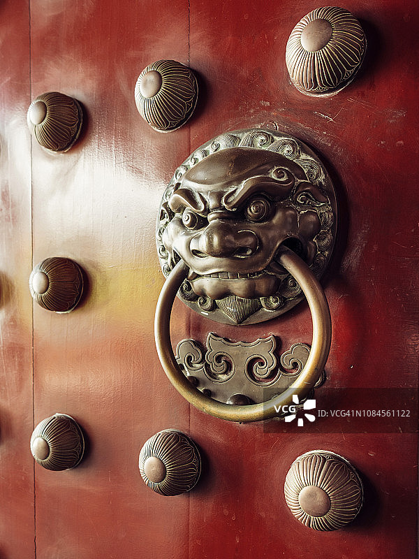 新加坡佛牙寺龙华院大门细节图片素材