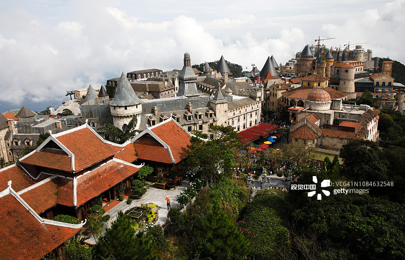 巴拿山度假区图片素材