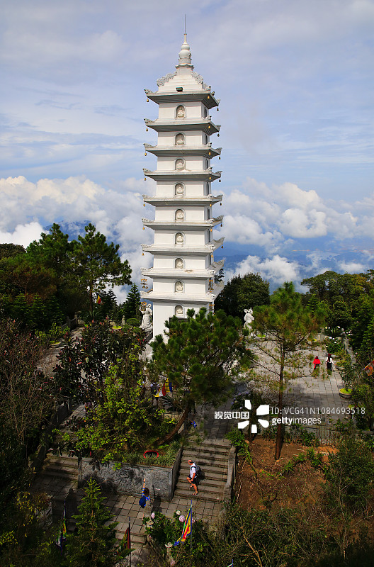 灵峰寺塔图片素材