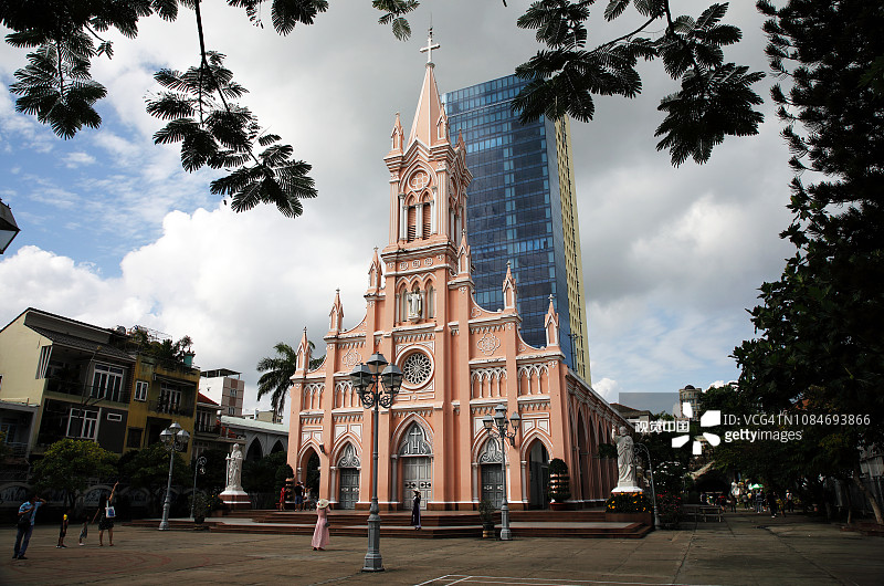 岘港大教堂图片素材
