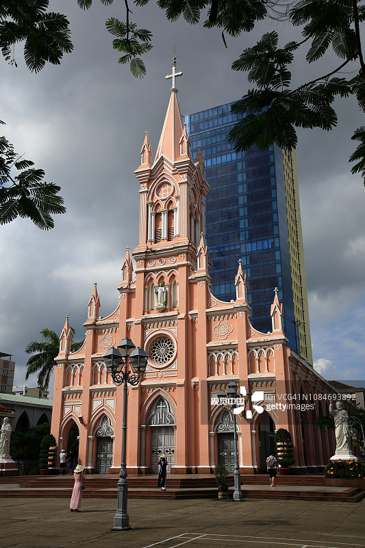 岘港大教堂图片素材