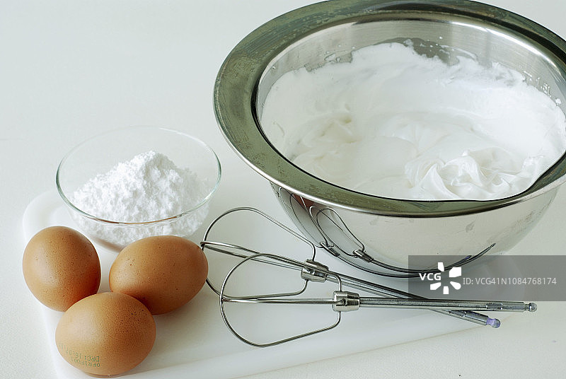 打发蛋白图片素材