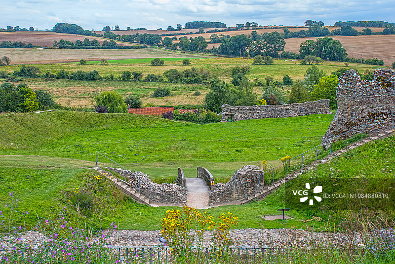 城堡艾克城堡遗址图片素材