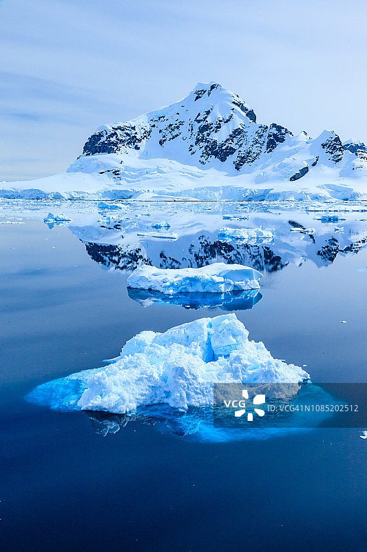 南极洲的天堂湾图片素材