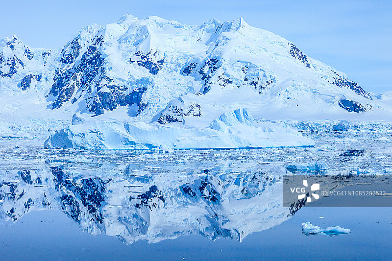 南极洲的天堂湾图片素材