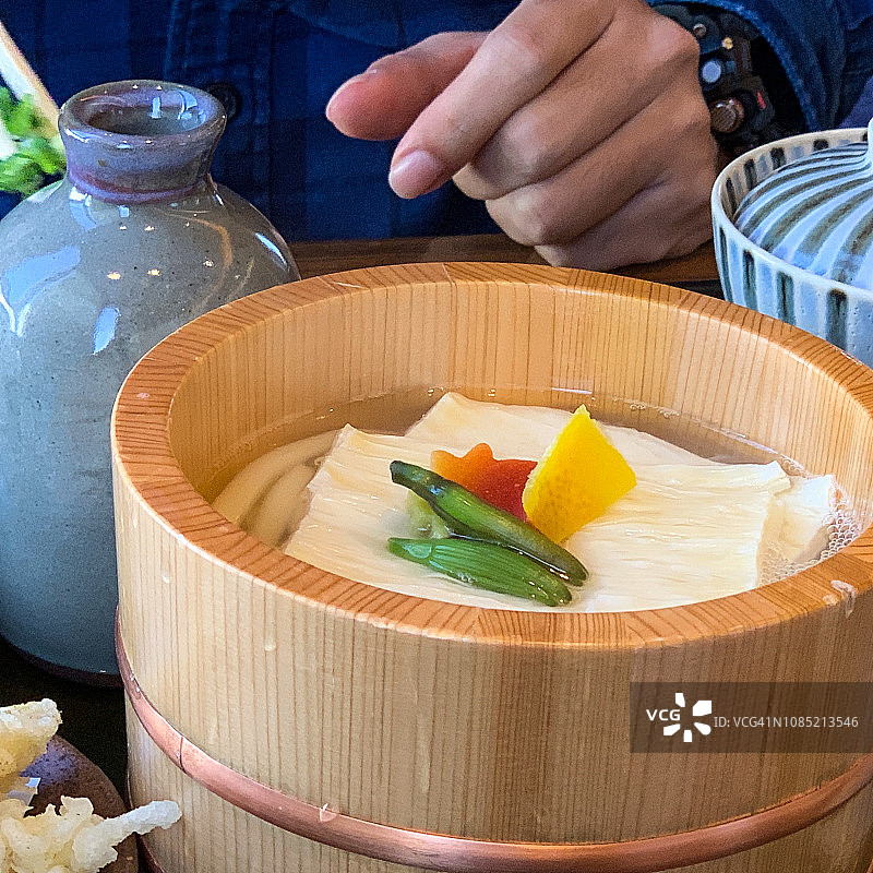 日式面条，日本京都图片素材