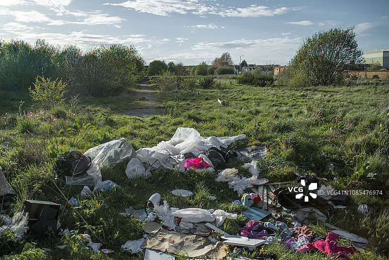 废弃土地图片素材