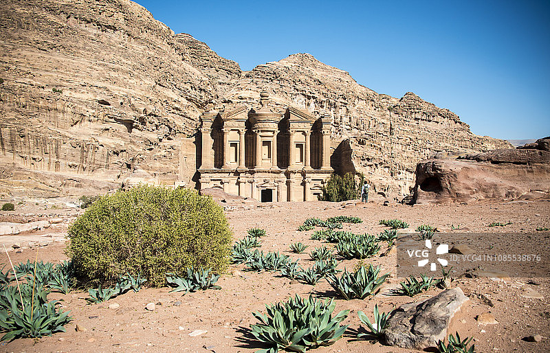 佩特拉代尔修道院图片素材