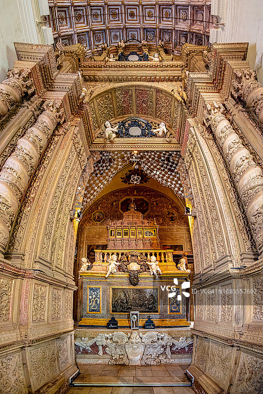 印度旧果阿的耶稣圣殿图片素材