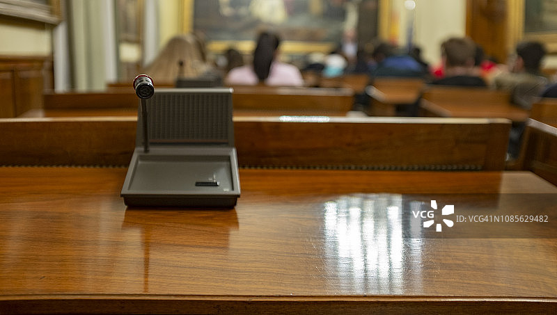 议员的麦克风图片素材