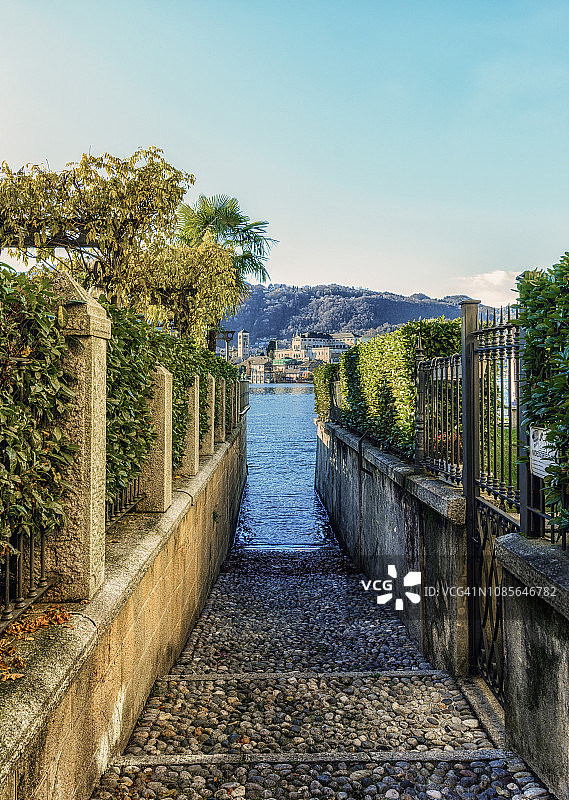 奥尔塔湖图片素材