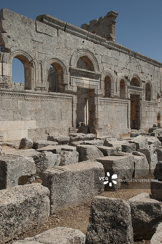 圣西蒙柱修道院图片素材