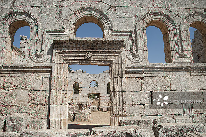 圣西蒙柱修道院图片素材