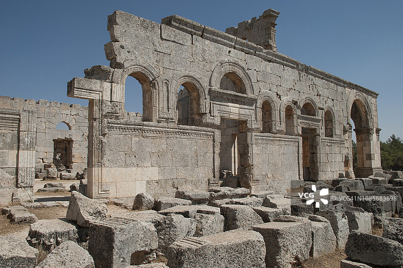 圣西蒙柱修道院图片素材