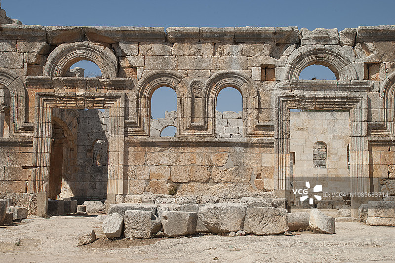圣西蒙柱修道院图片素材