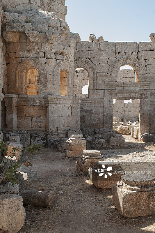圣西蒙柱修道院图片素材