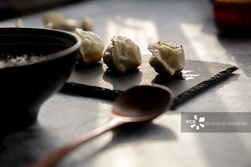 中式煎饺图片素材