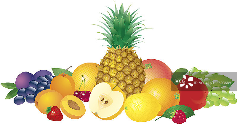 什锦水果图片素材
