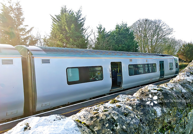 爱尔兰铁路小站图片素材