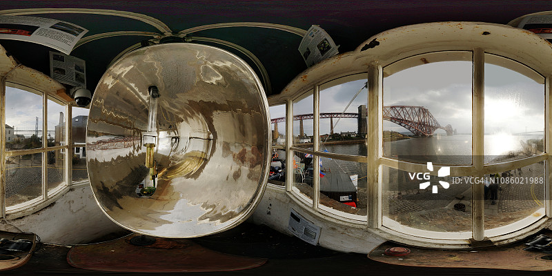 北昆斯费里港灯塔图片素材