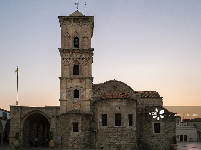 塞浦路斯拉纳卡圣拉撒路教堂图片素材