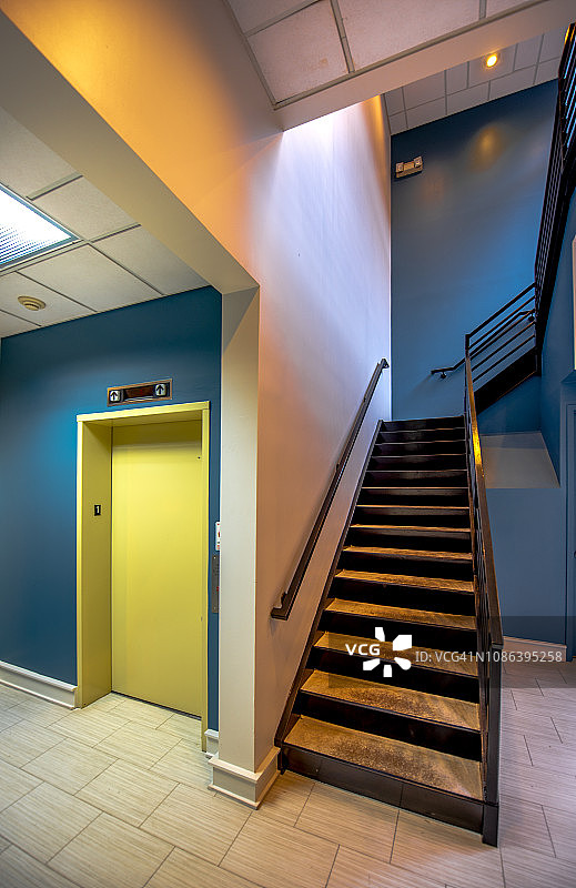 楼梯井-建筑结构图片素材