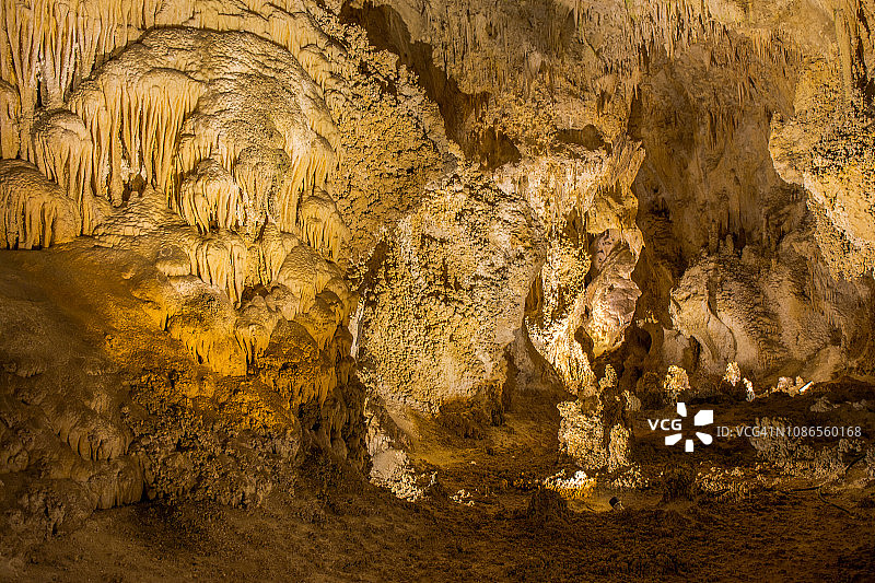 卡尔斯巴德的天然洞穴图片素材