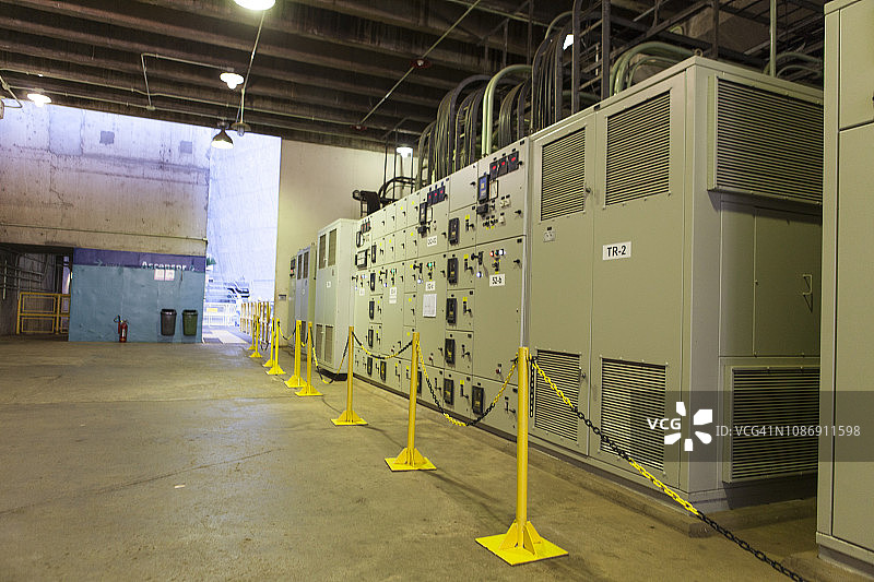 南美洲的伊泰普水坝图片素材