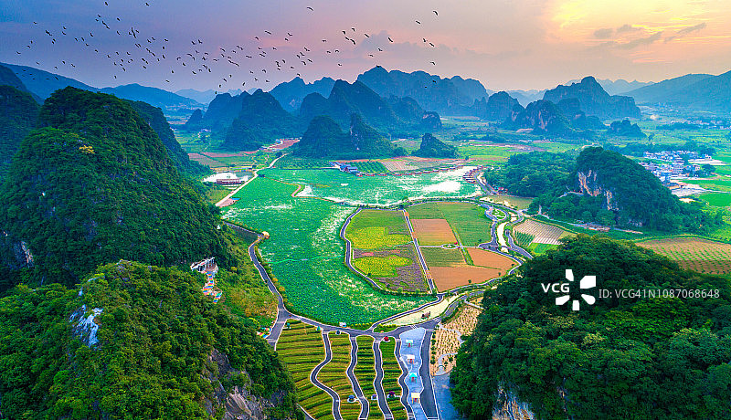 山边旅游区图片素材