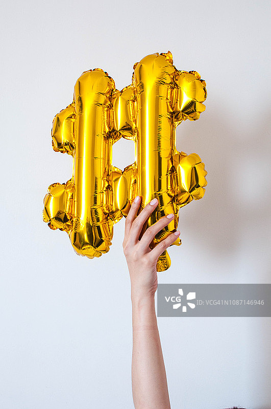 金色气球符号#图片素材