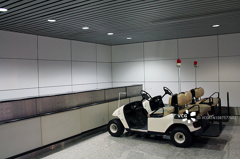 客用高尔夫球车图片素材