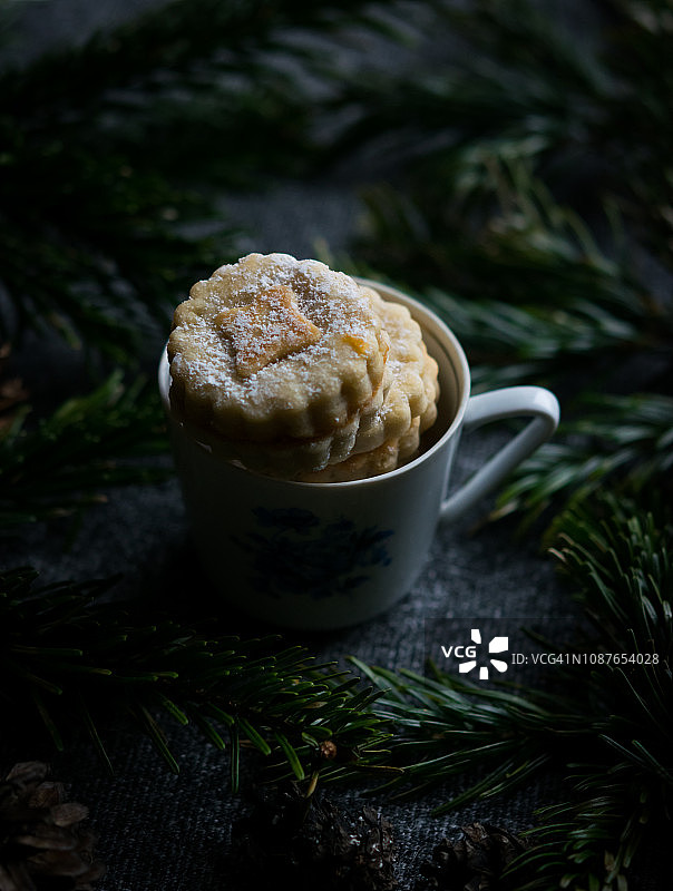 林茨饼干图片素材