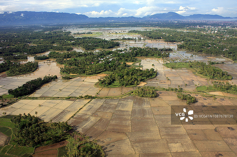 亚齐稻田图片素材