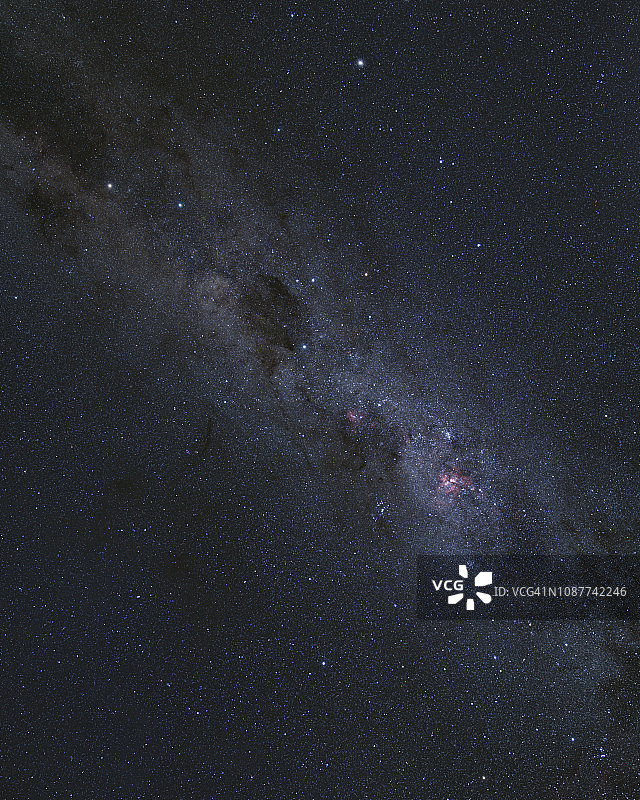 南半球的银河图片素材