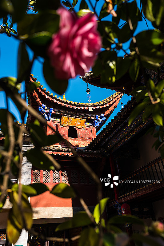 昆明西山华亭寺图片素材