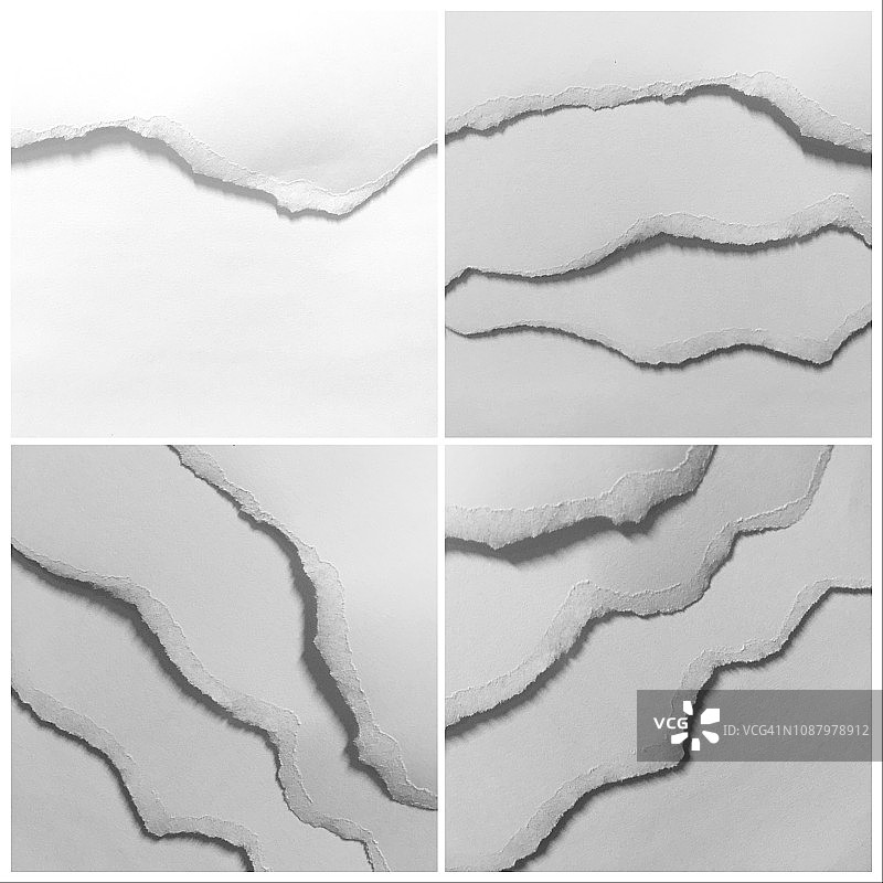 撕裂的纸张纹理背景图片素材