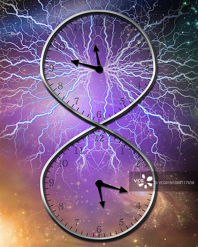 永恒的时间图片素材