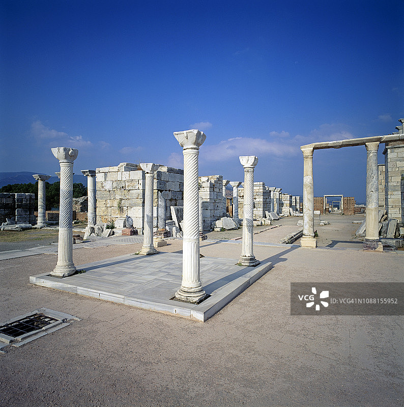 以弗所圣约翰圣殿图片素材