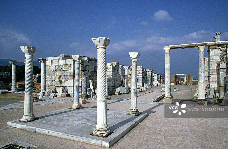 以弗所圣约翰圣殿图片素材