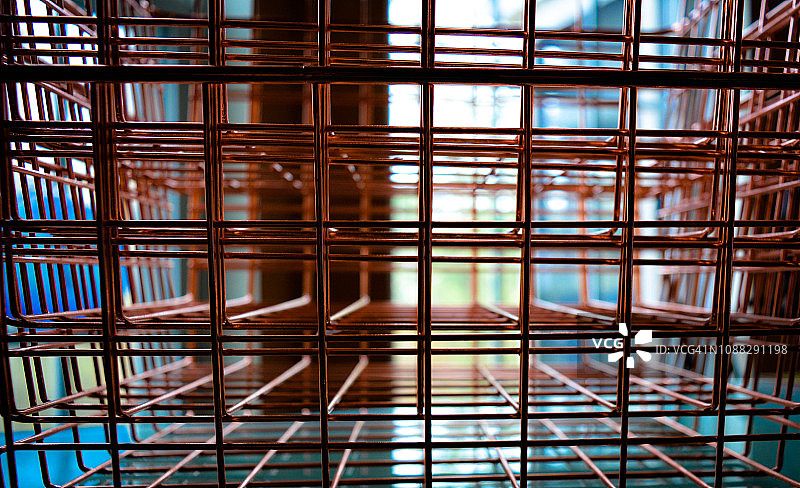 金属丝篮图片素材