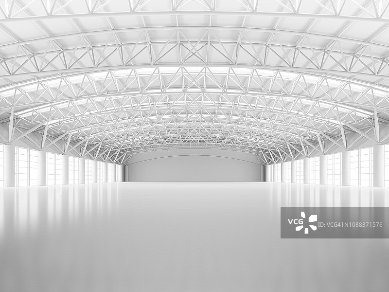 仓库内部插画图片素材