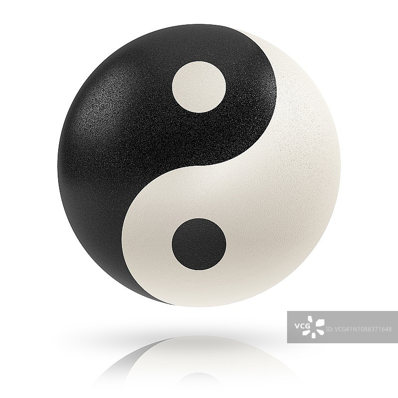 阴阳插画图片素材