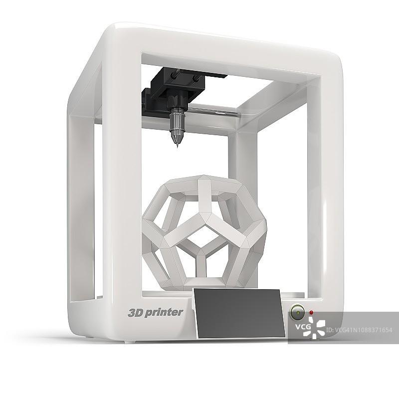 3D打印机插画图片素材