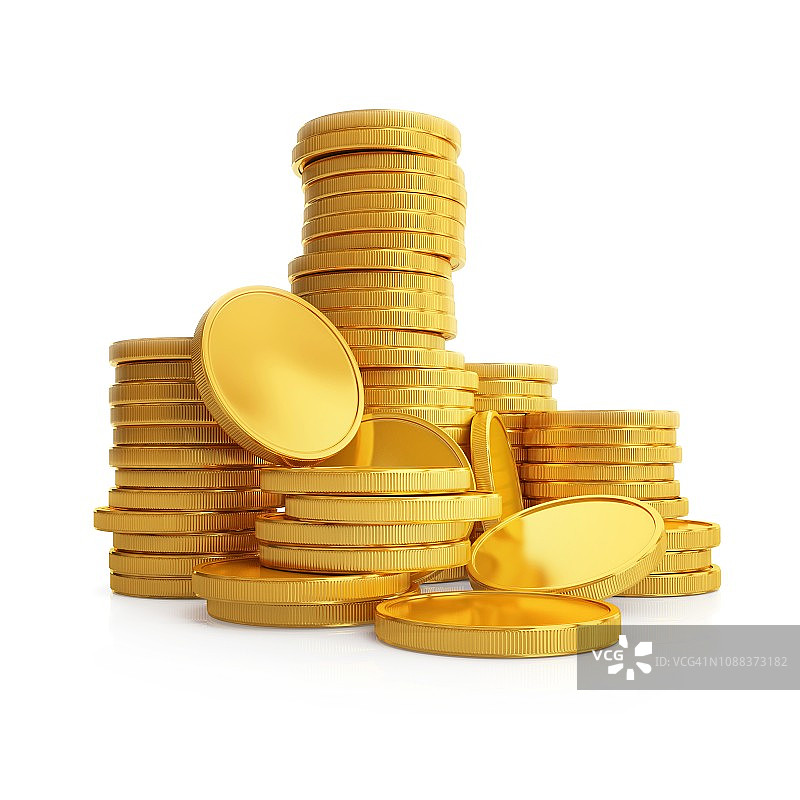 硬币插画图片素材